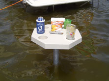 Boating Table Fully Stocked 