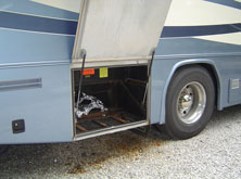 Motor Coach Battery Tray Repair 